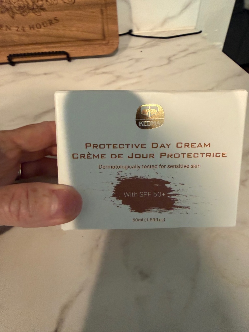 Kedma 50 SPF sunscreen